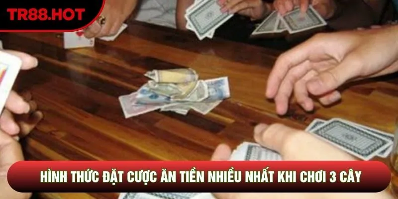 Hình thức đặt cược ăn tiền nhiều nhất khi chơi 3 cây Hình thức đặt cược ăn tiền nhiều nhất khi chơi 3 cây